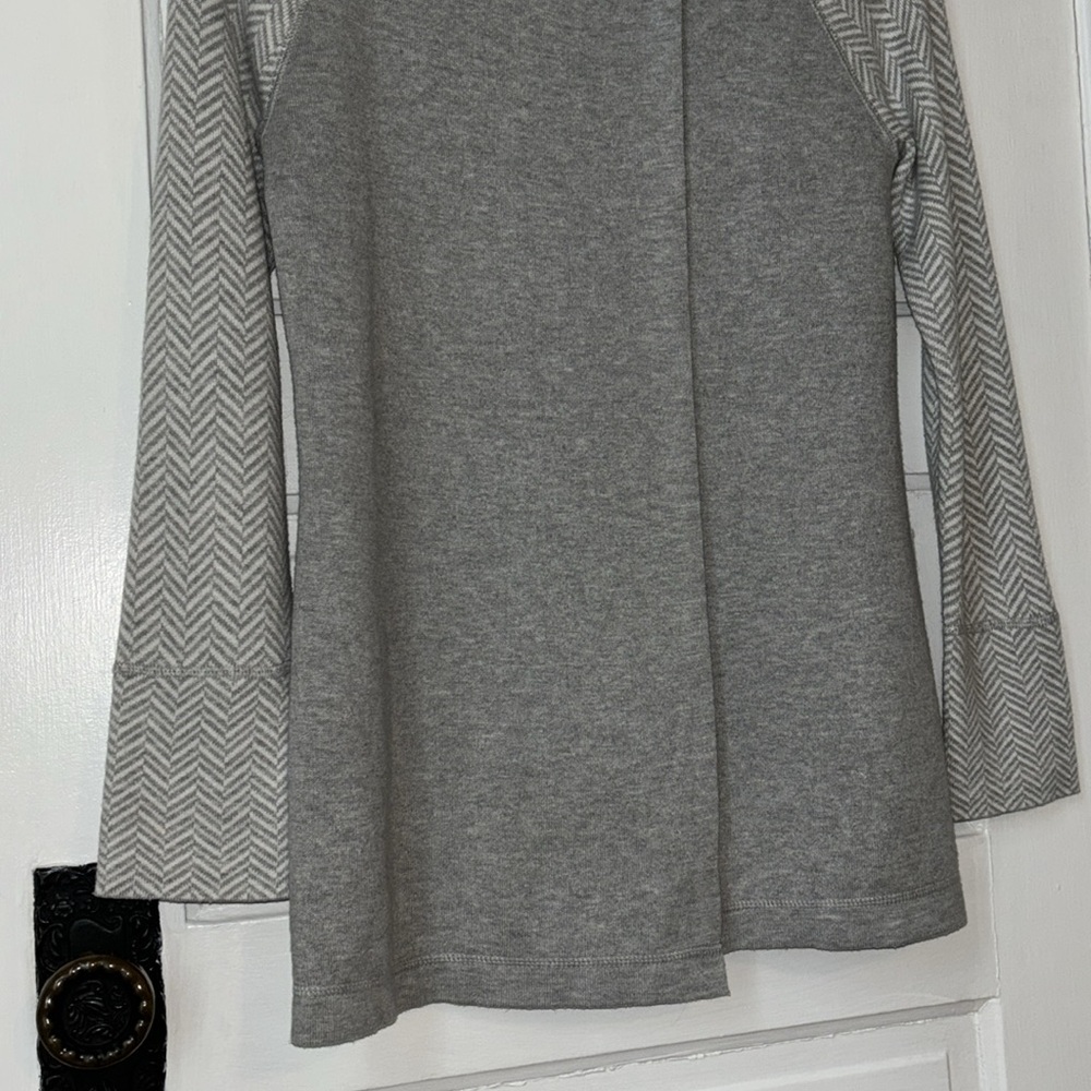 MAX STUDIO SNAP FRONT HIGH NECK CARDIGAN SWEATER - Picture 3 of 7